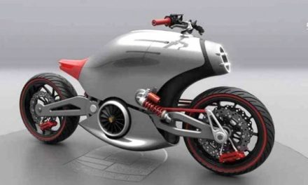 Moto Porsche 618: eléctrica y futurista