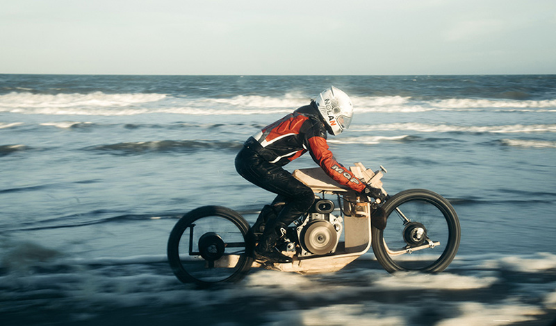 La moto más ecológica.