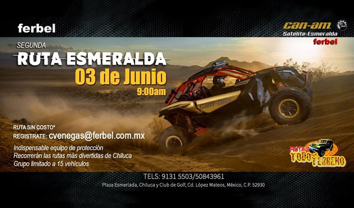 ¡Regístrate para la segunda Ruta Esmeralda!