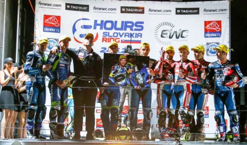Triunfo para Yamaha en las 8 horas de Eslovaquia.