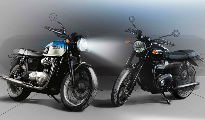 Llegan la clásica Bonneville T100 y la elegante T100 Black