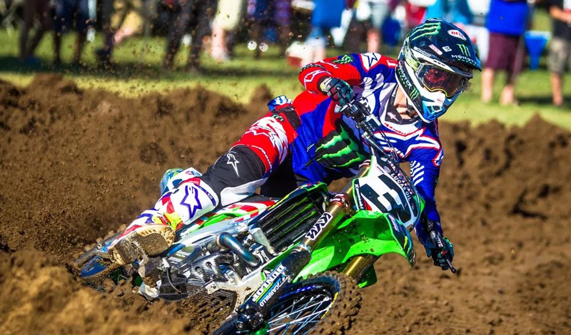Eli Tomac domina en la sexta ronda del Campeonato de Motocross en Buchanan, Míchigan