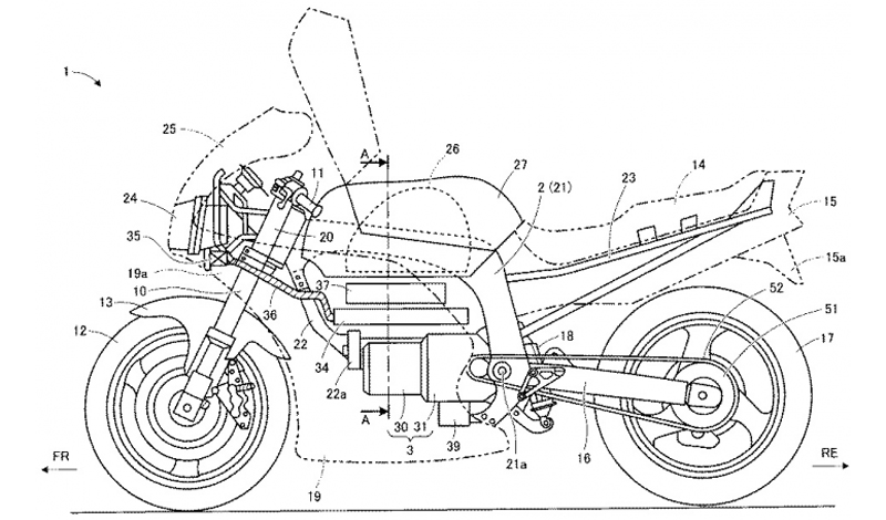 Una deportiva eléctrica del fabricante de la Hayabusa