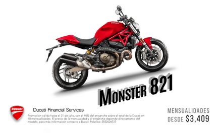 Julio está de locos con Ducati Polanco