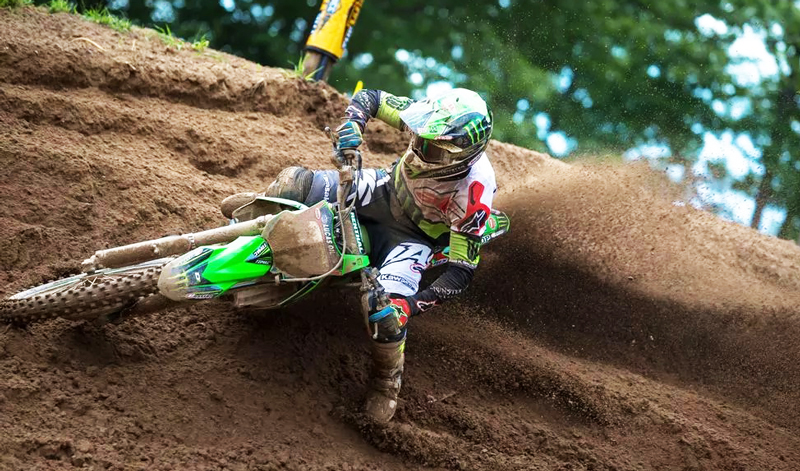 Eli Tomac, líder en Southwick en el Campeonato AMA Motocross