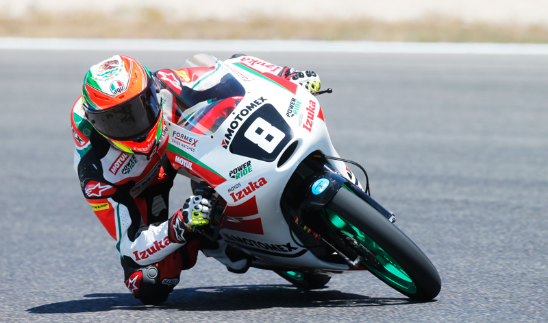 ‘Gabo’ se cae en Portugal cuando rodaba noveno