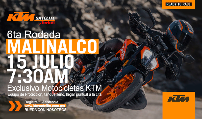 Llegó la sexta Rodada KTM