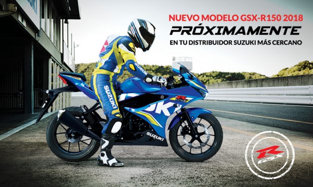 Sorprendete con la nueva GSX-R150 2018