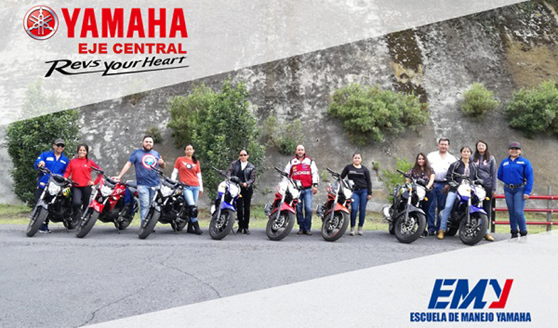 Curso personalizado de manejo seguro con YAMAHA