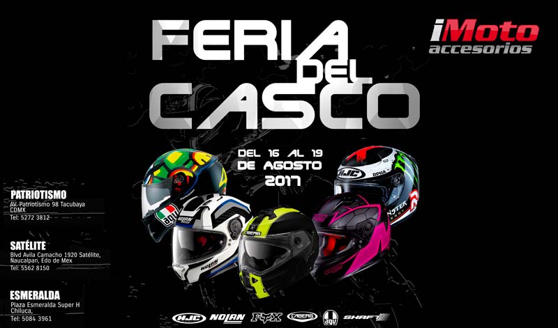 ¡Llega a FERBEL la esperada Feria del Casco en #iMotoAccesorios!