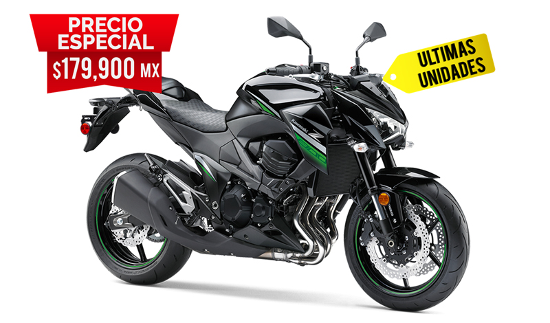 Por últimas unidades, la Z 800 ABS tiene un precio especial