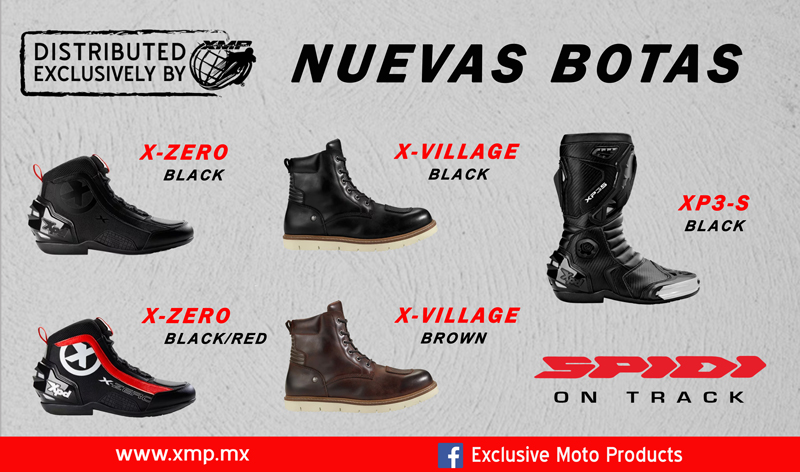 Conoce las nuevas botas Spidi