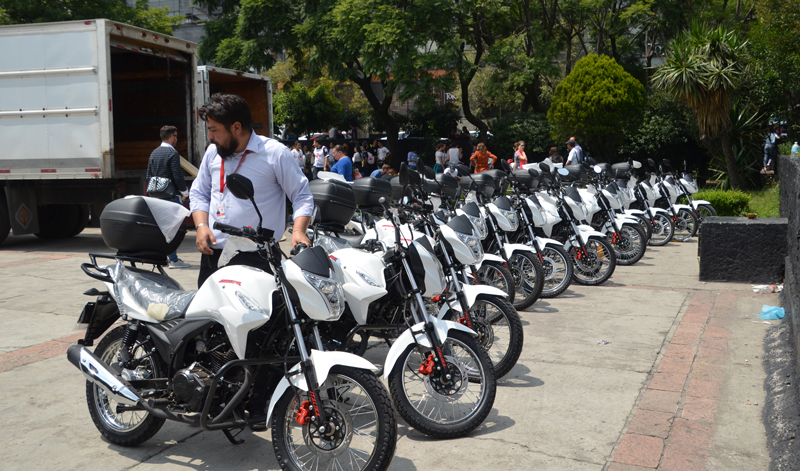 ITALIKA apoya a la Cruz Roja con 15 motocicletas