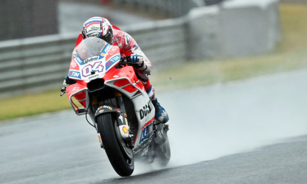 Andrea Dovizioso el más rápido de Japón