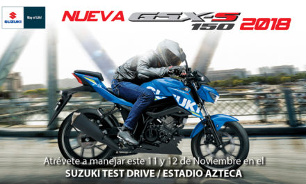 ¡La espera terminó, Suzuki Motor México trae para ti la nueva forma de recorrer la ciudad!