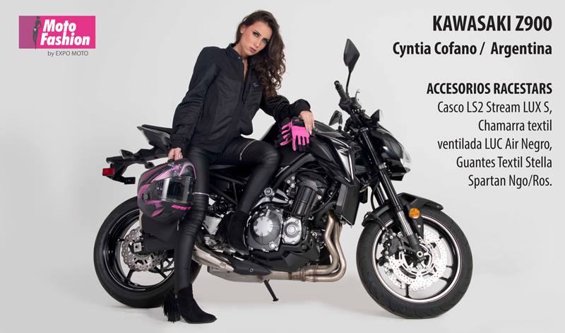 El renacer de la icónica Z900 y la sensualidad de Cyntia  Cofano