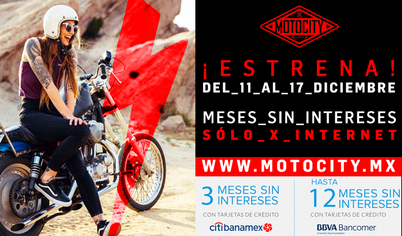 Compra en línea a meses sin intereses en MOTOCITY