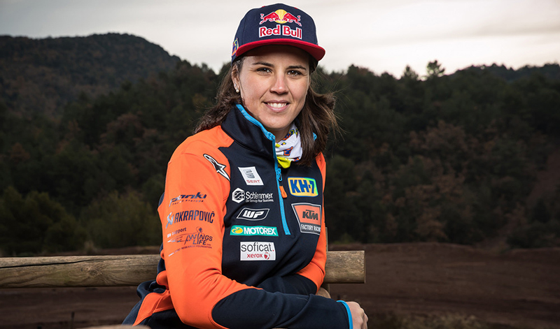 Laia Sanz ya está lista para el Dakar 2018