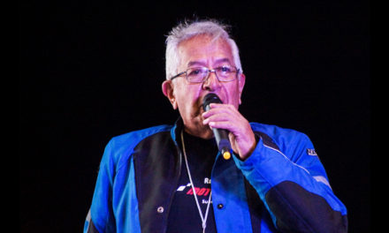 Faustino Rodríguez como corredor de motocicletas