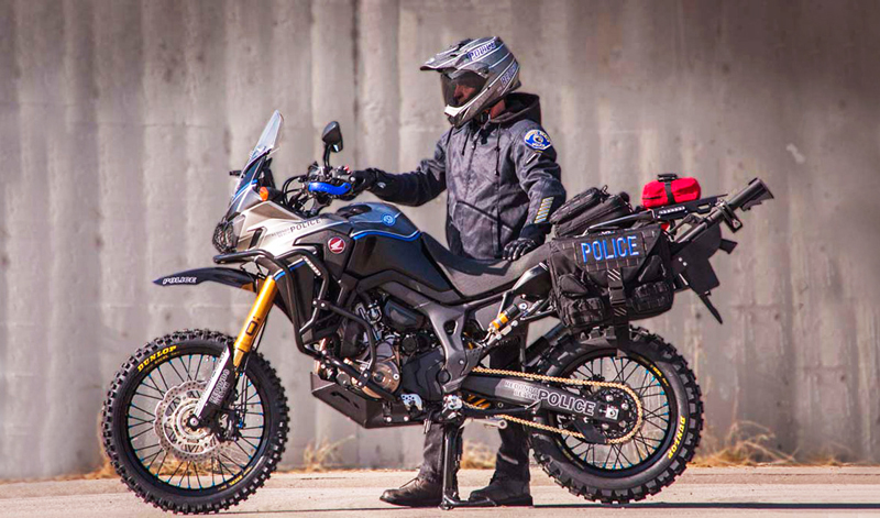 La policía de Redondo Beach contará con la protección de la Africa Twin