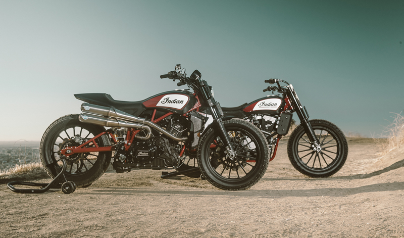 Indian Motorcycle presenta la Scout FTR1200 Custom: una edición especial de campeonato