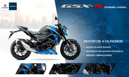 Sentirás que vuelas con la Suzuki GSX-S 750