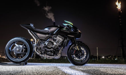 La futurista Honda CB4 lista para arrancar motores en este 2018