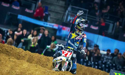 Jason Anderson suma su segunda victoria consecutiva en el AMA Supercross; su tercera de la temporada