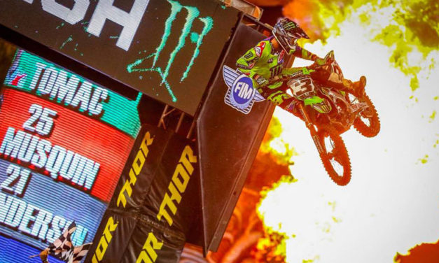 Cuarta victoria para Eli Tomac: piloto con mayor número de triunfos de la temporada del AMA Supercross