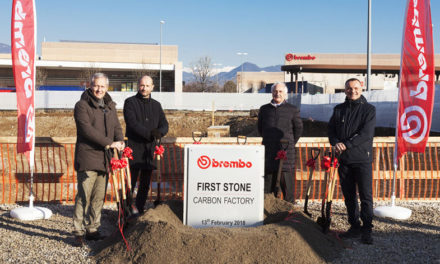 Comienza la construcción de la nueva fábrica Brembo de carbono, especial para carreras