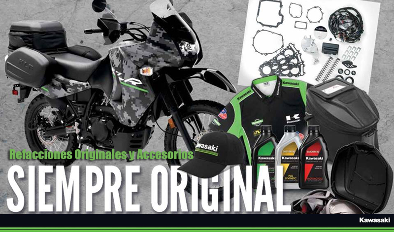 Que tu moto se mantenga original, ponle refacciones KAWASAKI
