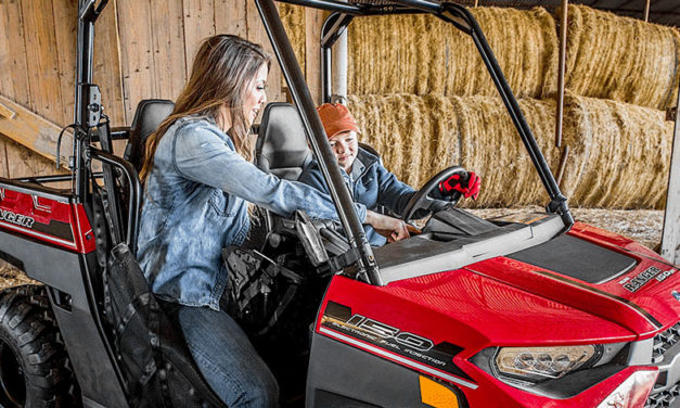 Polaris RANGER presenta el nuevo 150 EFI, enfocado a la seguridad de los niños
