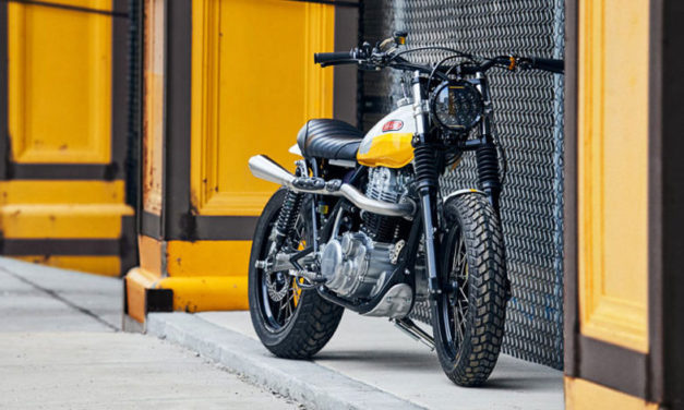 La Yamaha XT500 Ray of Sunshine está inspirada en el calor de Baja California, es ideal para esta primavera