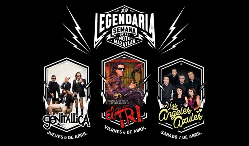 Faltan 23 días para la gran fiesta biker, la Legendaria Semana de la Moto en Mazatlán