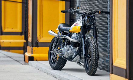 La Yamaha XT500 Ray of Sunshine está inspirada en el calor de Baja California, es ideal para esta primavera