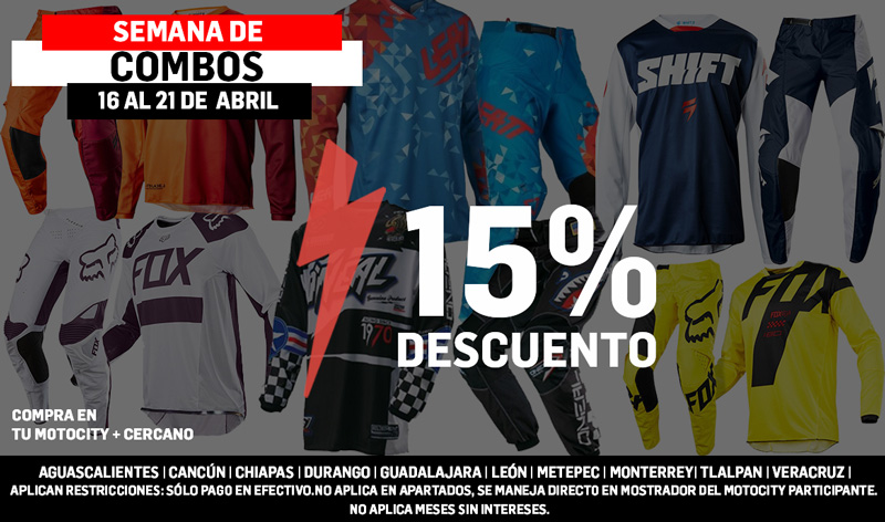 ¡Semana de Combos en tu Motocity más cercano!