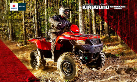 Conquista todo terreno con la SUZUKI Kingquad 500AX  4×4