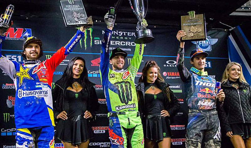 Eli Tomac se apodera del primer sitio en Seattle