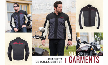 Chamarra de Malla Drifter INDIAN: seguridad y estilo para los días de verano