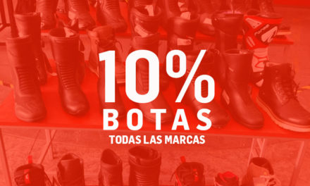 Estrena botas con Motocity, 10% de descuento en todas las botas de existencia