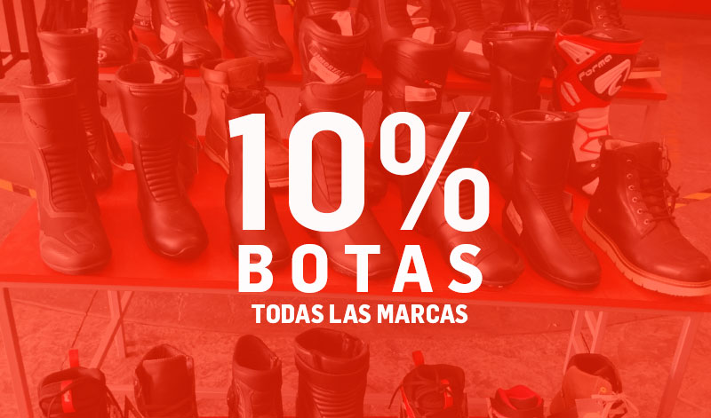 Estrena botas con Motocity, 10% de descuento en todas las botas de existencia