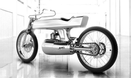 Honda Supersport cromada de acero