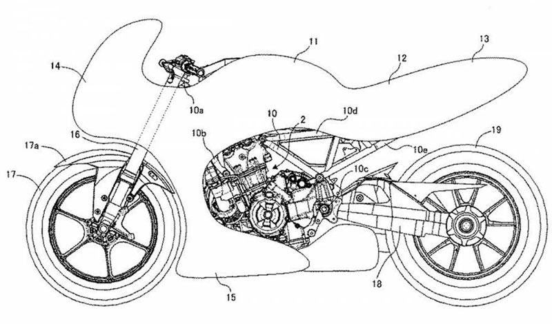 Suzuki prepara la GSX700 Turbo Katana para este año
