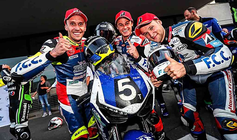 El F.C.C TSR Honda France triunfa en las 8 horas de Oschersleben