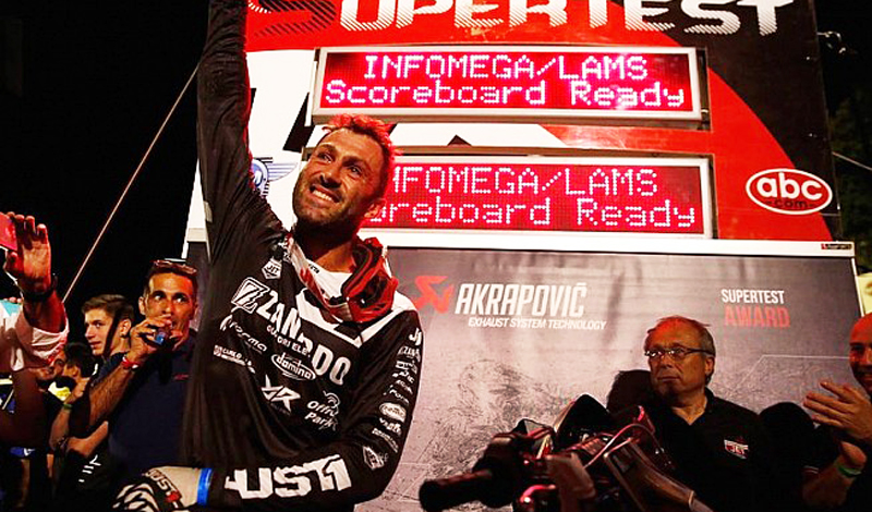 Mundial Enduro 2018: Alex Salvini triunfa en su tierra natal