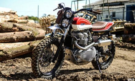 Originalidad sobre ruedas: Triumph Sacrambler RedMax