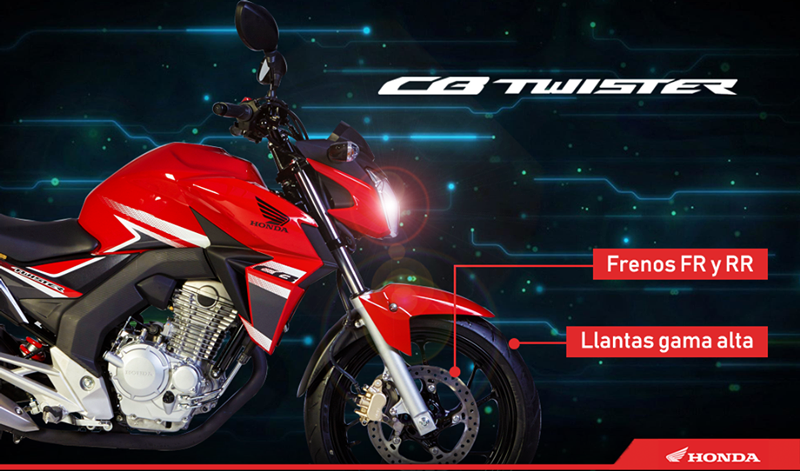 ¡Prepárate para volar con la nueva Honda Twister!