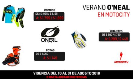 El Verano O’Neal llega a Motocity