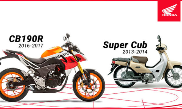 ¡ATENCIÓN! ¿Eres propietario de una CB190R o una Super Cub?