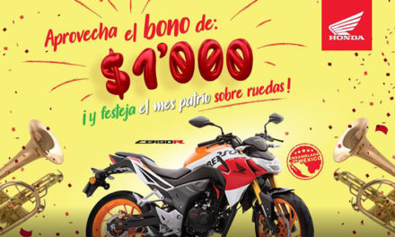 Celebra el mes patrio con una CB190R